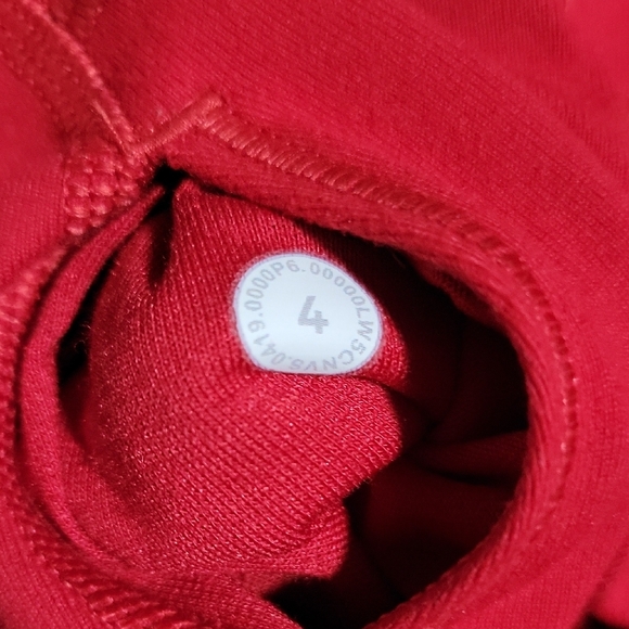 Lululemon Wunder Under High-Rise Tight 25" *Lunar New Year Dark Red Size 4 EUC - Picture 5 of 5